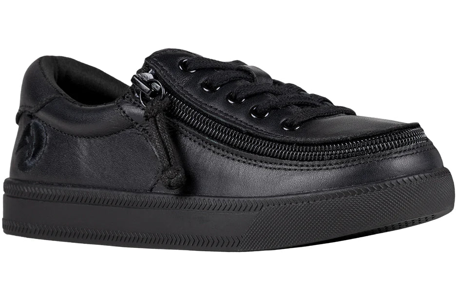 Leather Classic Lace Lows Black