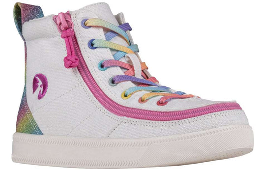 Classic Lace High White Rainbow