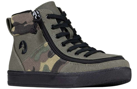 Street High Tops Olive Camo