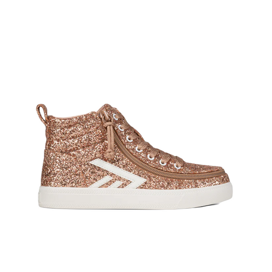 Sneaker High Tops Rose Gold